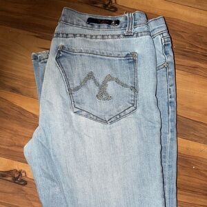 Chic Light Blue Boot Cut Jeans